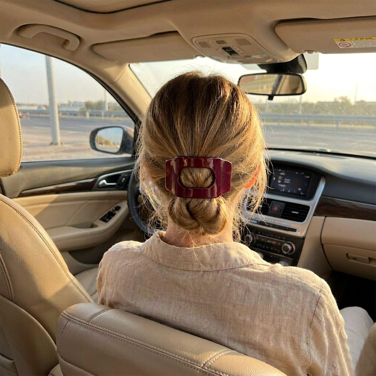 burgundy wine | worn in the car