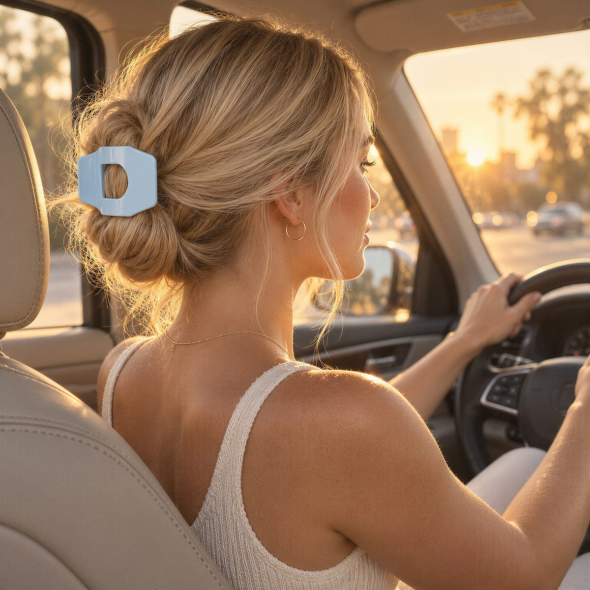 cloud blue | worn while driving